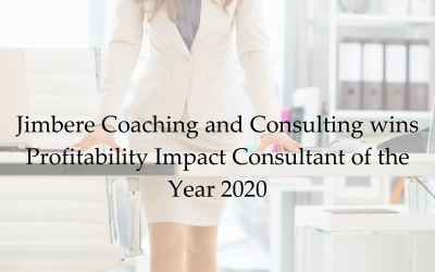 Jimbere Coaching and Consulting wins Profitability Impact Consultant of the Year 2020