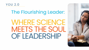 Woman leader holding her teammates hand to console, showing compassionate leadership.