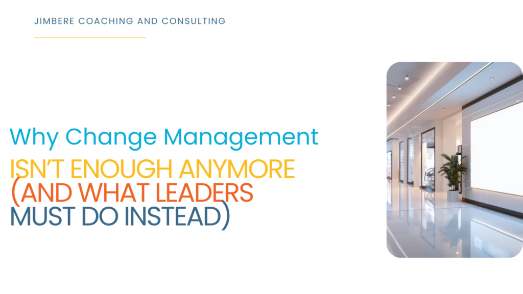 Image of office building inviting the reader to look around the corner.