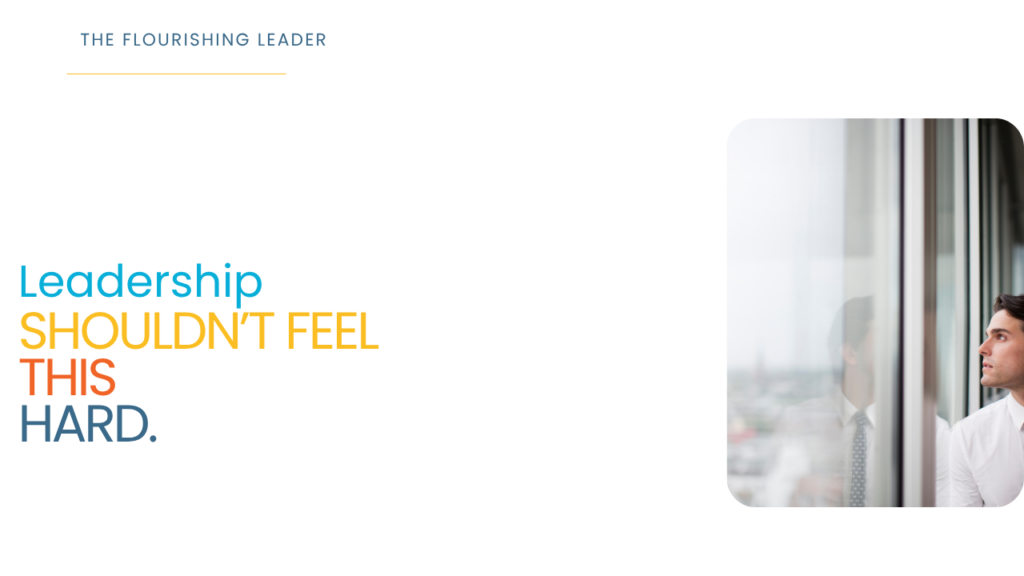 Image of leader looking out the window in a corporate office. Grounded, thoughtful, focused on what’s ahead.