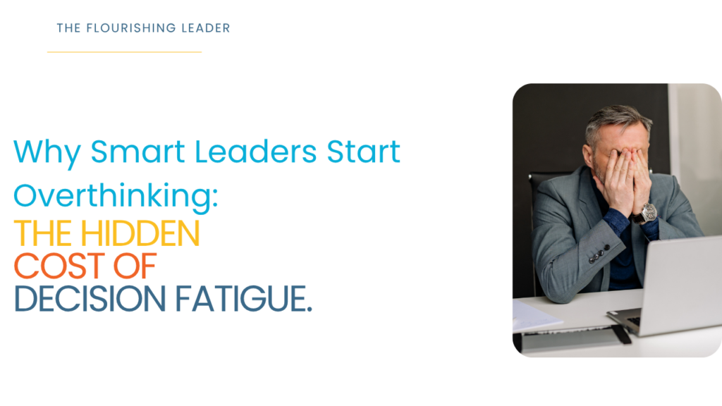 Overwhelmed leader who makes too many decisions daily.