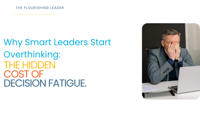 Overwhelmed leader who makes too many decisions daily.